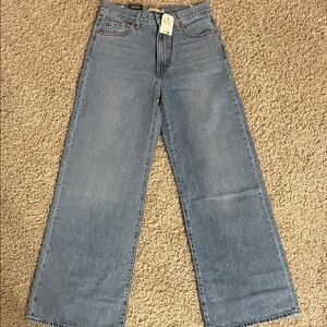 Levi's Classic Blue Wide Leg Jeans